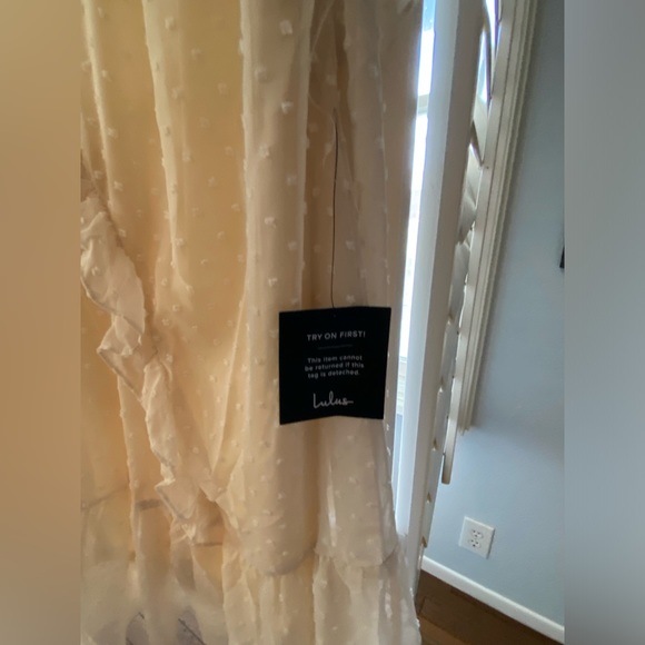 Lulus White Polka Dot Dress - Picture 3 of 3